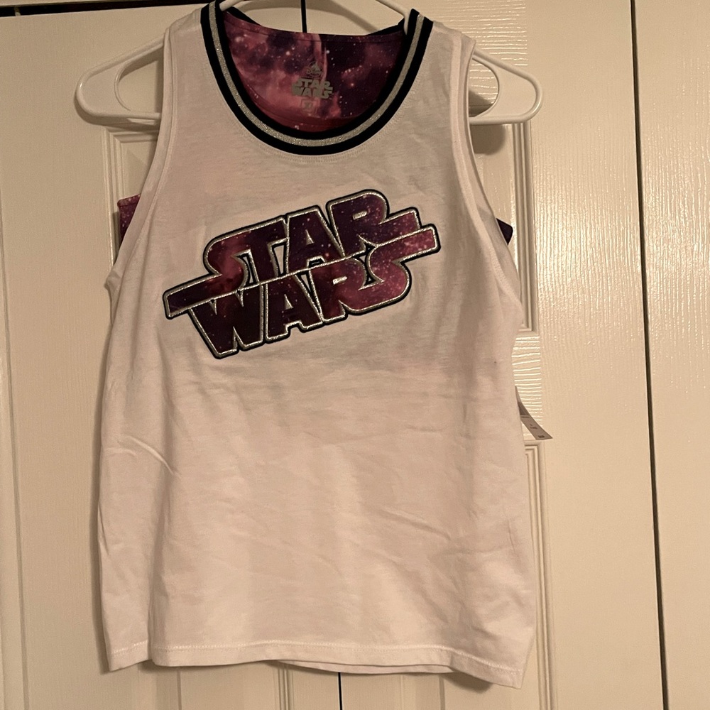 Disney Star Wars tank with sports bra